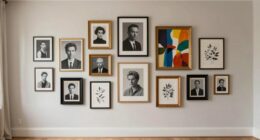 strategic gallery wall arrangement