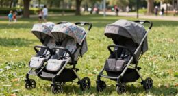 stroller layout comparison