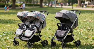 stroller layout comparison