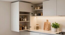transforming tiny kitchen space
