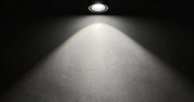 unbalanced overhead lighting harshness