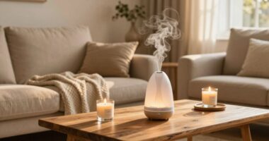 use a signature cozy scent