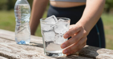 Electrolyte Ice Cubes