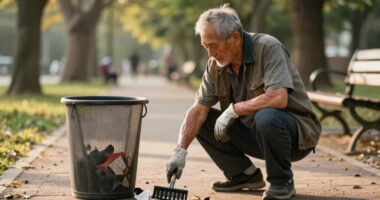 A moment that changed me: my grandpa risks his life to litter pick – and he taught me a profound lesson