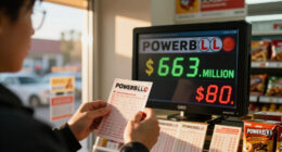 Powerball Jackpot Climbs To $663 Million After No Winner; Mega Millions Hits $800 Million